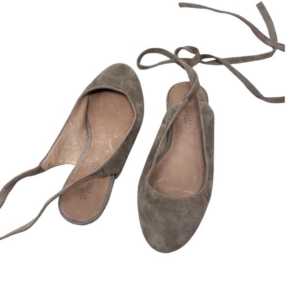 Madewell April ankle flat wrap size 6 - Picture 7 of 8